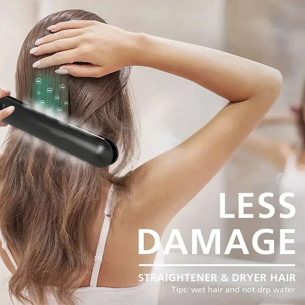 2024 Sale New Straightener Flat Iron Curling Irons Electric Straight Ceramic Fast Warm-up Styling Tool For Wet or Dry Hair