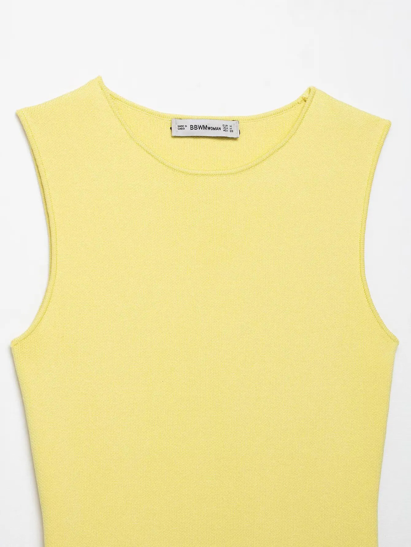 European and American style temperament slim irregular button sleeveless knitted dress 250520