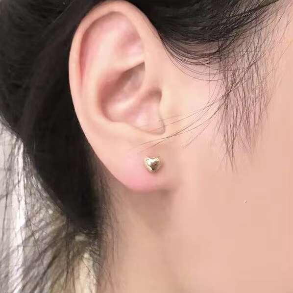 fashionable AU750 pure gold for women's brides' engagement and wedding boutique jewelry earrings