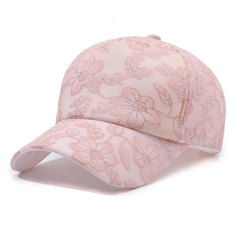 Lightweight Lace Sun Hat For Women - Breathable Uv Protection Baseball Cap | Fashionable Streetwear Accessory With Adjustable 250519