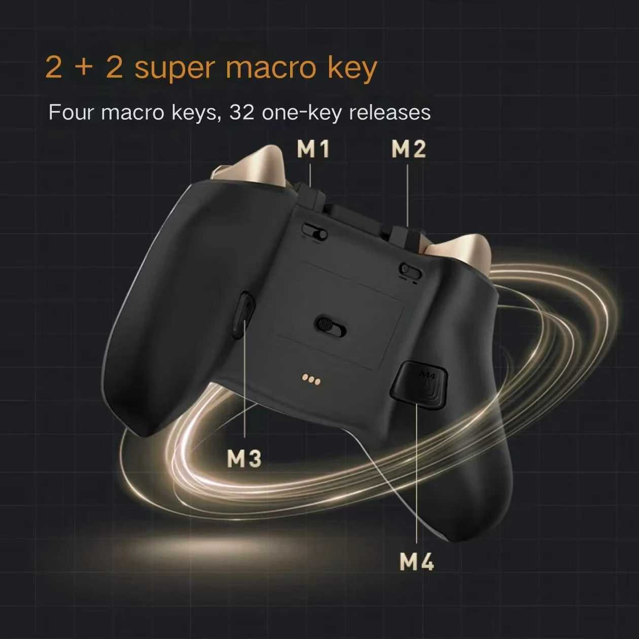 Gamepads G5 Pro V2 Controller Three-Mode Game Collection Edition Hot Swap Hall Rocker Bluetooth Trigger Gift R250520