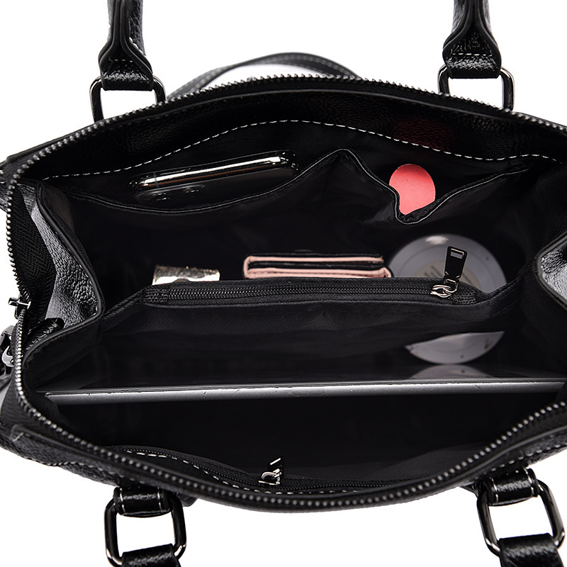 Free Shipping Designer Women's Shoulder Crocodile Pattern Trendy Fashion Handbag Large Capacity Temperament Tote Bag Business Outing Briefcase