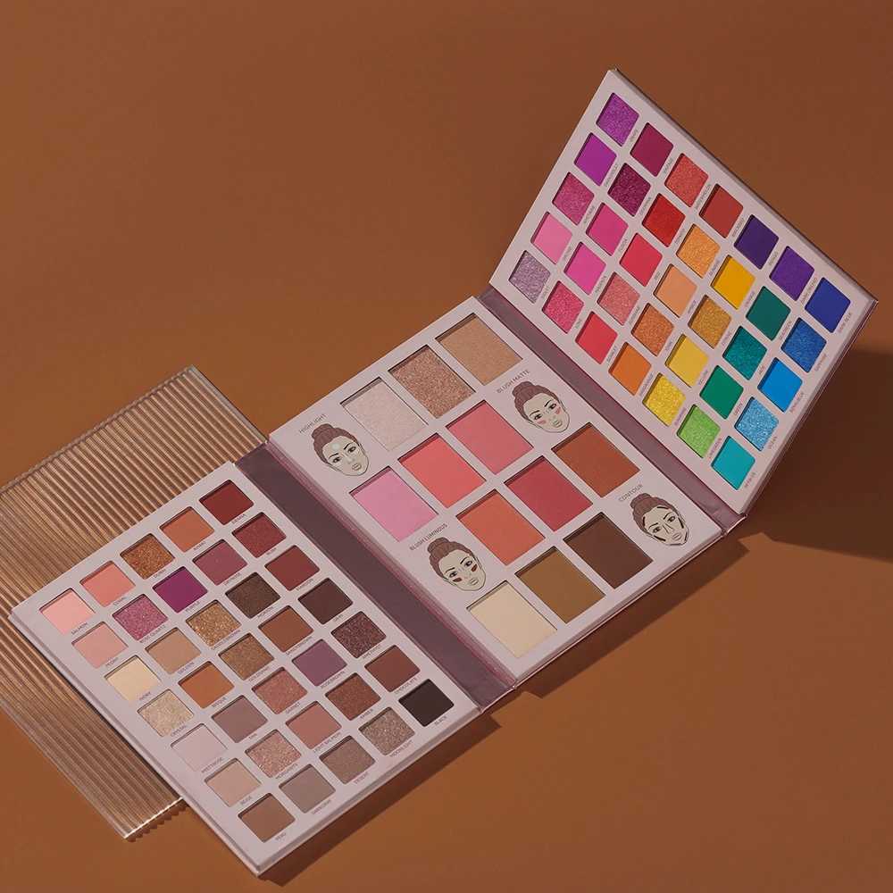 82 Color Matte Eyeshadow Palette Earth Color Shimmer Glitter Earth Eye Shadow Power Set Cosmetic Makeup Tools Make Up W250520