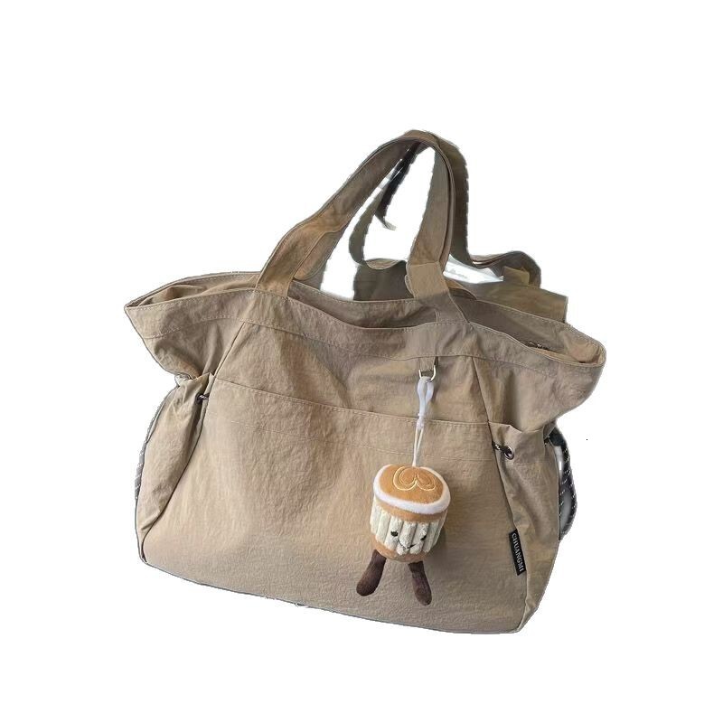Casual canvas class commuting tote for women large capacity 2025 new spring/summer versatile this year's popular shoulder bag