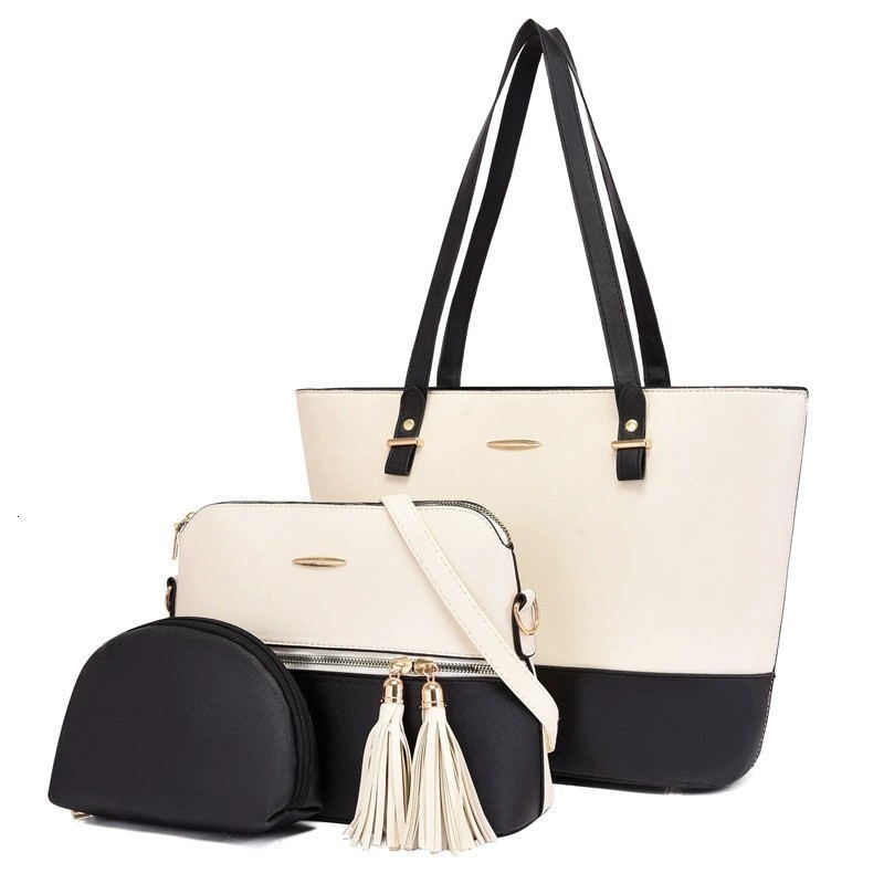 2022 New Mother and Child Atmosphere Three Piece Set Single Shoulder Oblique Straddle Handheld Women's Bag