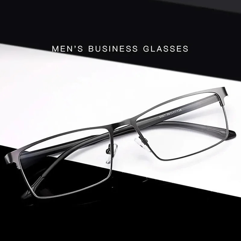 Mens Glasses Frame Japanese HighEnd Square Eyewear Ultralight Business Eyeglasses n 250515