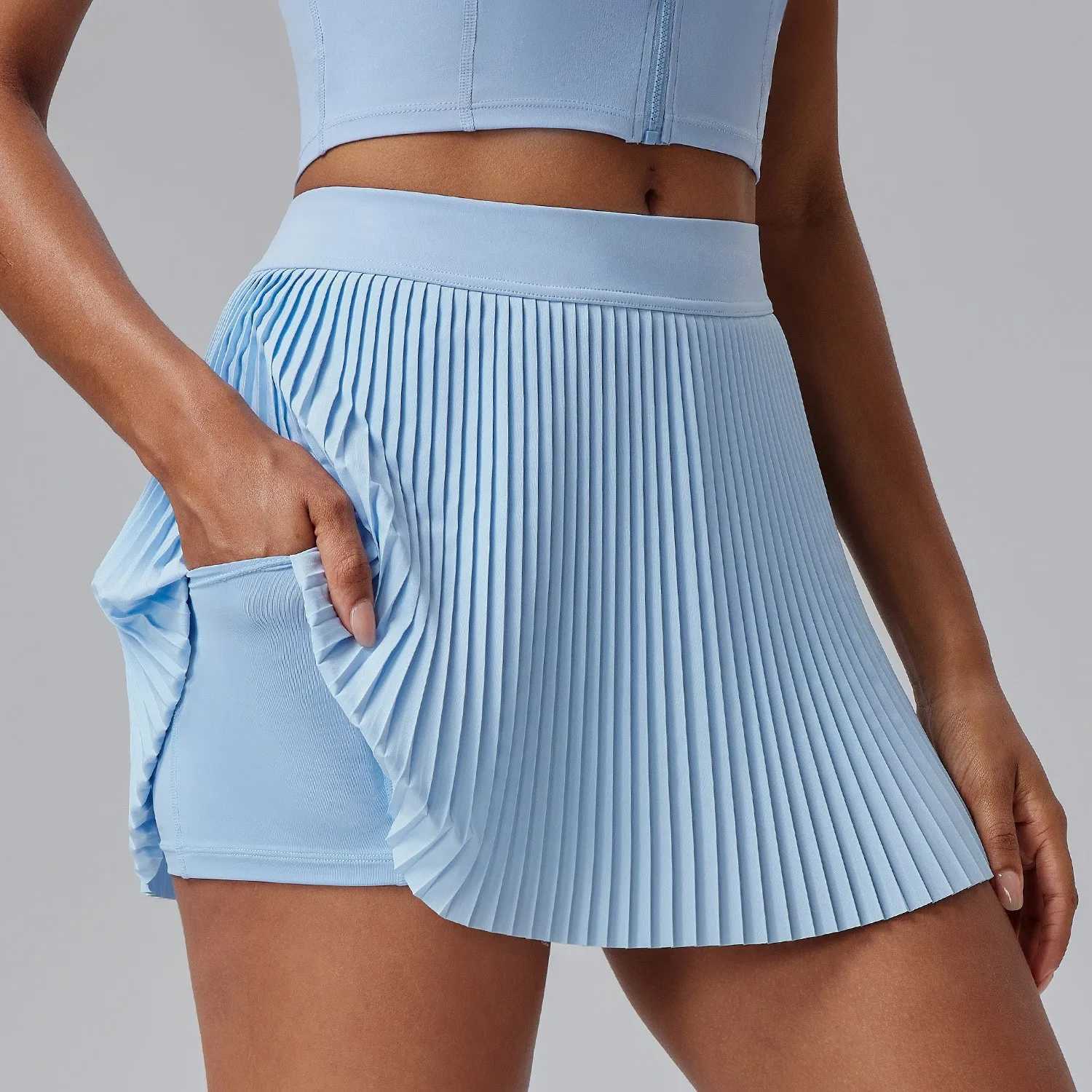 Sport Shorts Skirts Running Shorts Women Summer BreathabLE Sweat Shorts Sexy High Waist Outdoor Sports pants skirt ShortsXJ250520
