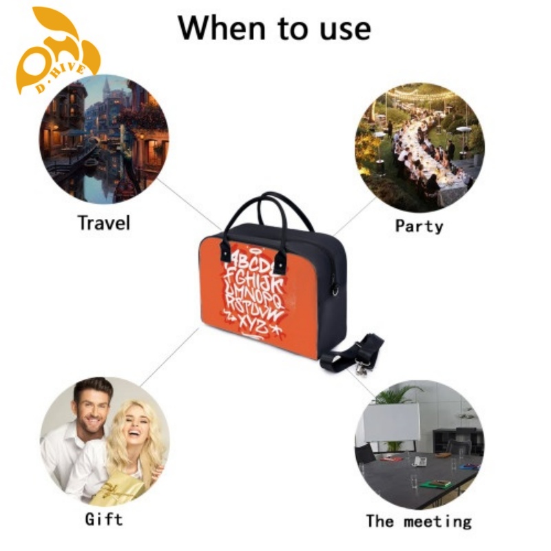 Free shipping lightweight and high-quality hand-held travel bags in beige, white and black, custom-made by fashion top designers, are provided