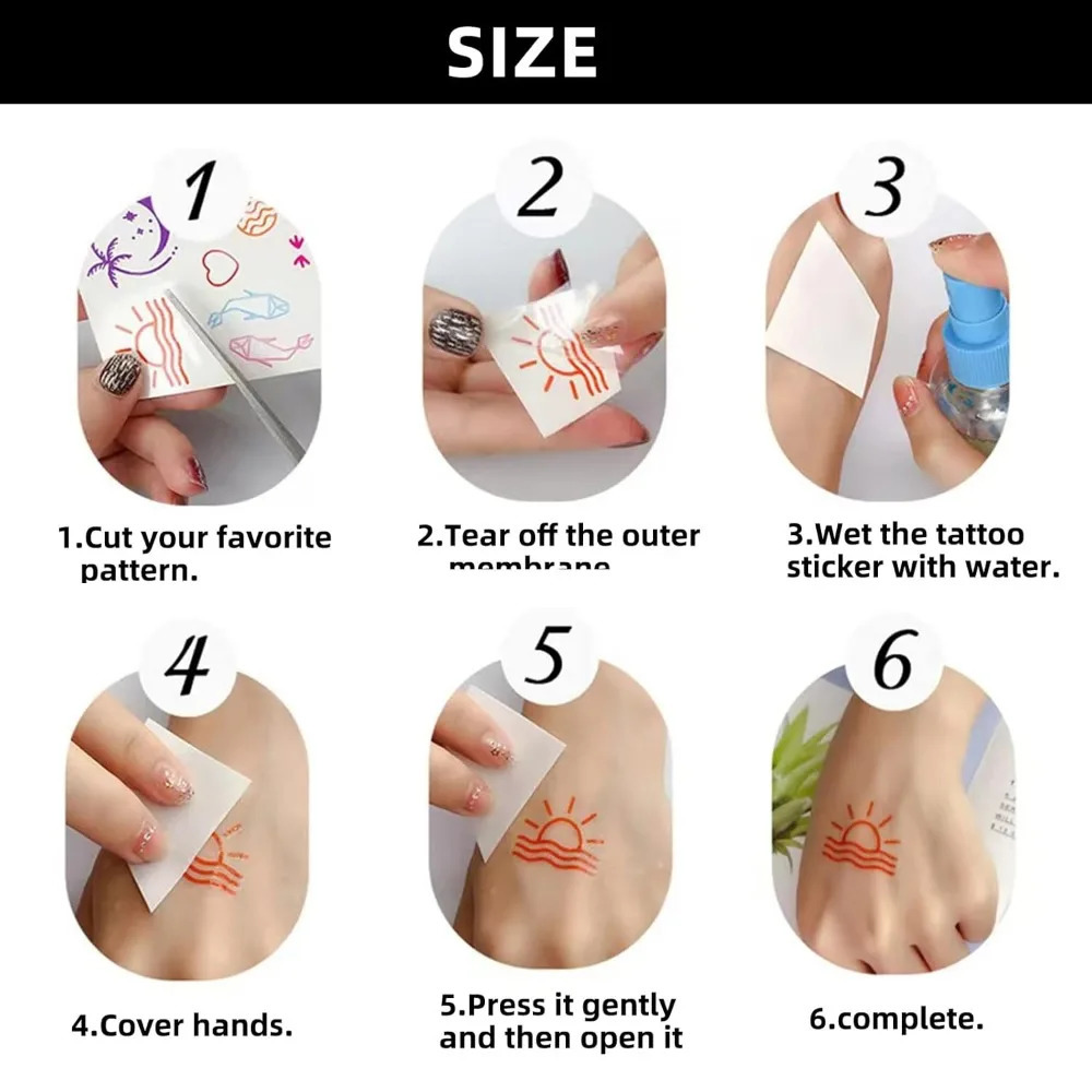 10 Pieces Henna Tattoo Set Temporary Tattoo Stickers Lace Pattern Fake Tattoo Henna Stickers 250515