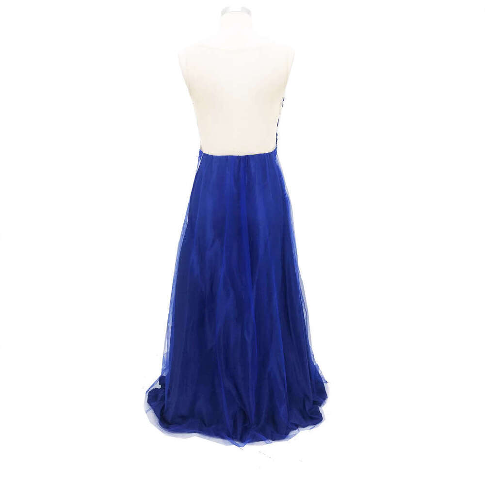 2025 European American popular solid color embroidered sexy sequin dress dress, new style with unique and elegant temperament