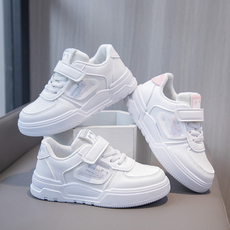 Ddmyshoesvip Girls Soft Soled Board Mid To Large Spring Styles children's shoes White Primary School And Shoes Children S Sneakers Sports Shoes
