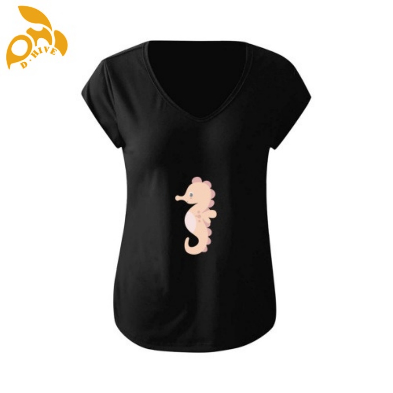 Free Shipping Designer Summer Short sleeve shirt fashion Ladies' sleeved V-neck T-shirt S-XXL design logo