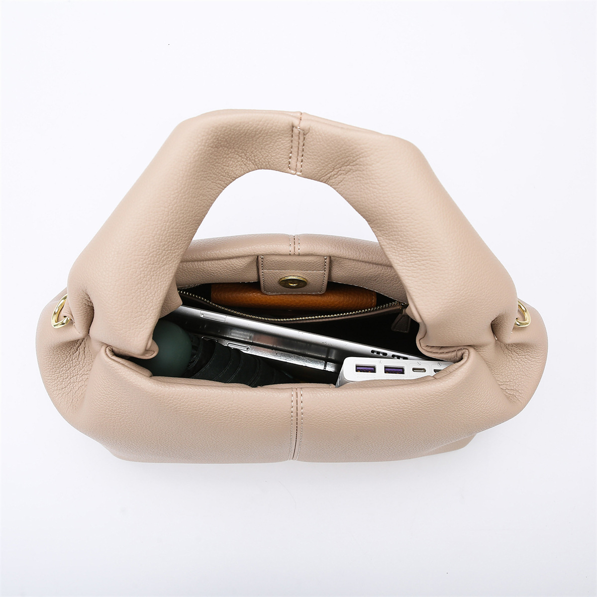 Women's Handbag Free Shipping Designer Bag New Fashion Cloud Bag Niche Versatile Soft Leather Shoulder Crossbody Bag Shopping Bag