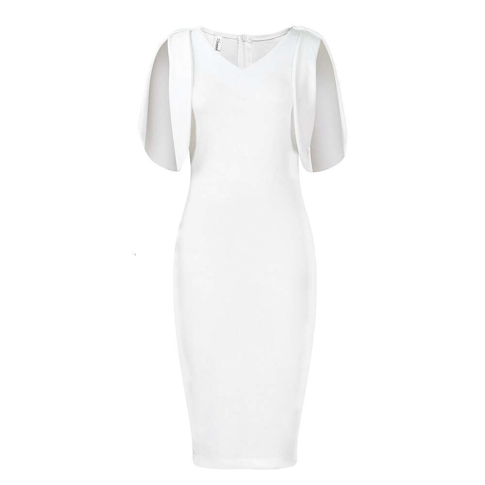 Women's Wear Summer New Fashionable And Elegant Wrapped Hips Office Large Dress