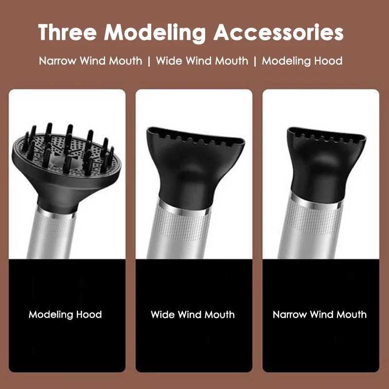 Professional Hair Dryer Infrared Negative Ionic Blow Dryer Hot Cold Wind Salon Hair Styler Tool Hair Blower Electric Blow Dryer z250520