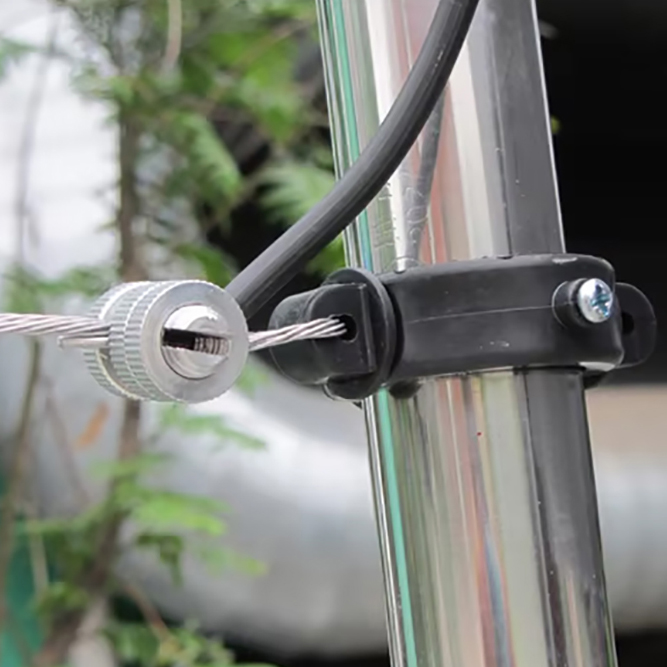 100pieces Split Bolt Joint Clamp Wire Connectors Aluminium Alloy Electronic Fence Line Connector For Connection Of Multiple Conductive Wires