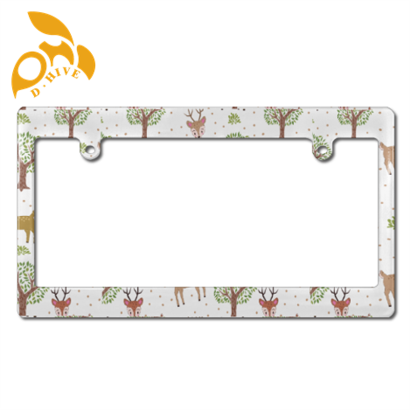 Free Shipping hot designer customized Exterior Accessories License Plate Frames Japanese license plate holder printing fashion