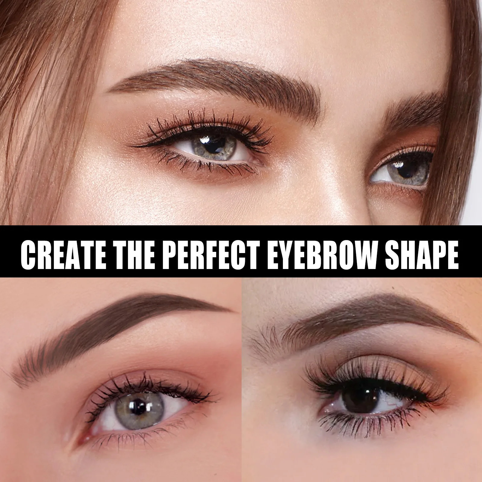 Seal Eyebrow Powder Stick Eyebrow Print Lazy Person Waterproof Sweat Proof No Shedding Makeup Hairline Shadow Powder 250515