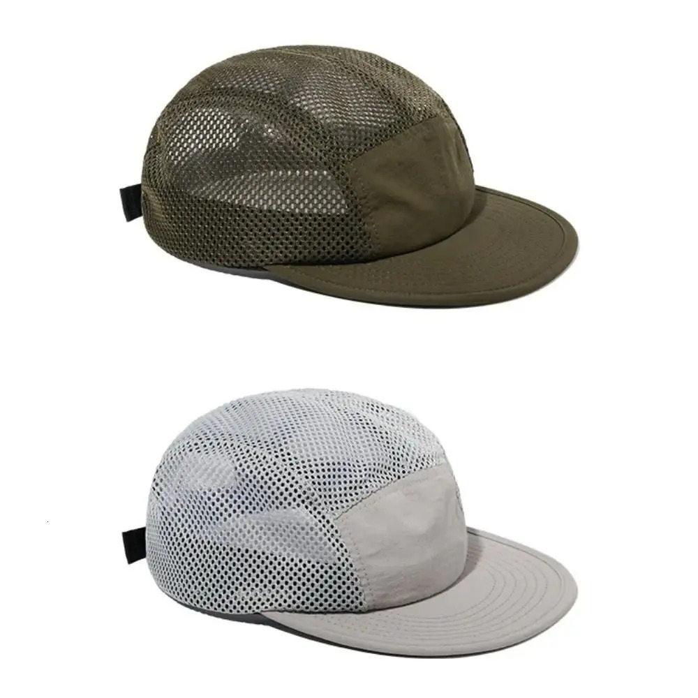 Outdoor Summer Quick Drying Cap Men Women Work Cap 5 Panel Baseball Hats Baseball Cap Breathable Mesh Caps 250519