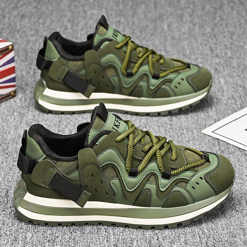 Designer casual shoes European Station Spring and Autumn New Casual Thick soled Dad Shoes Trendy Versatile Explosive Breathable Fashion Sports Trendy 