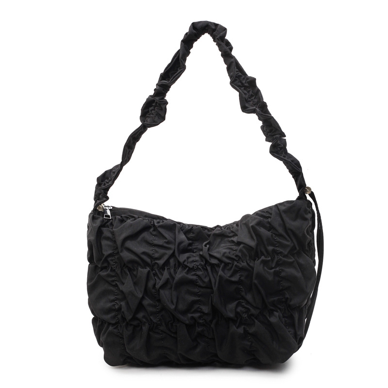 Drape cloud bag female summer new big capacity all go underarm bag light shoulder crossbody bag 2025