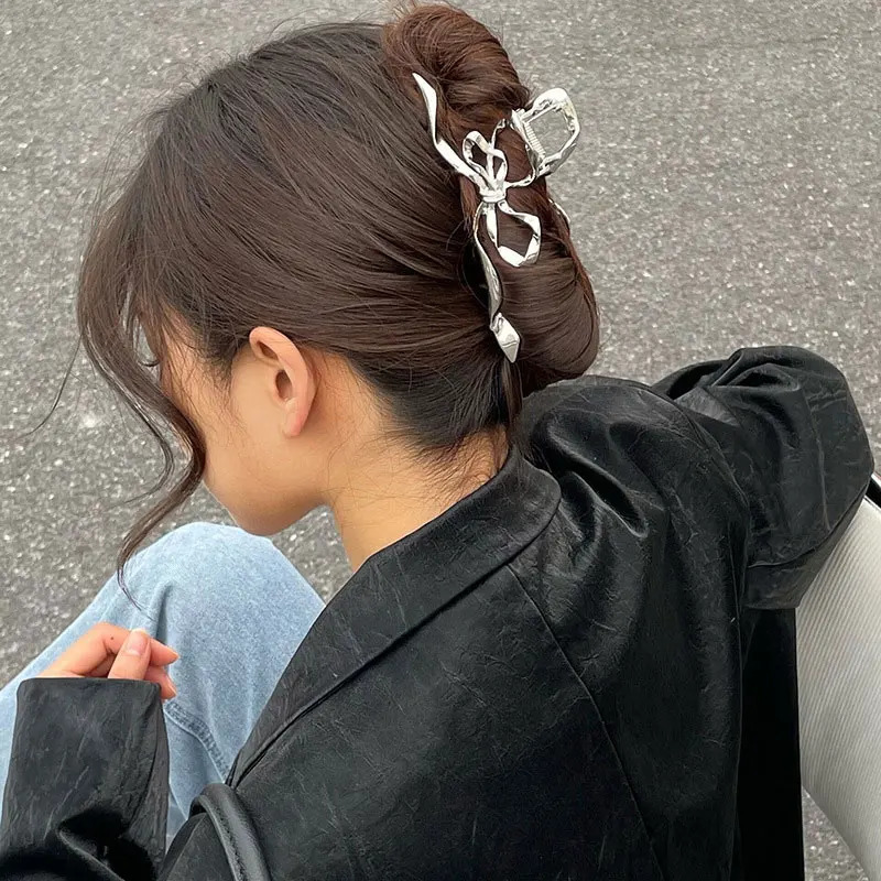 Womens Style Hair Grabs Korean Fashion High Street Girl Style Party Shopping Hairpin Shark Clip Womens Hair Accessories 250517