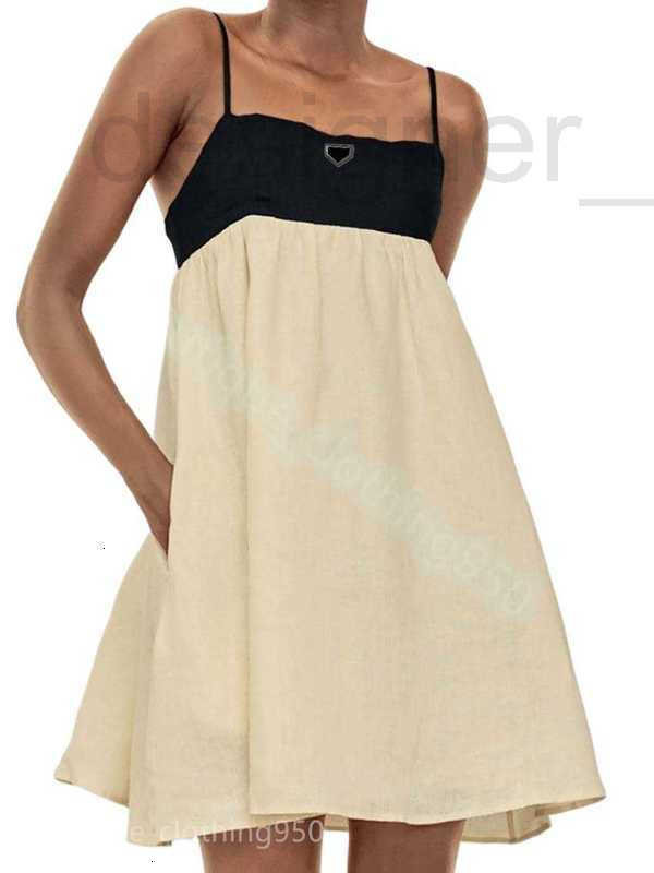 Designer Dresses Luxury dresses for woman New Summer women Fashion Big V-neck design halter dress Sexy evening Beach 4DJI