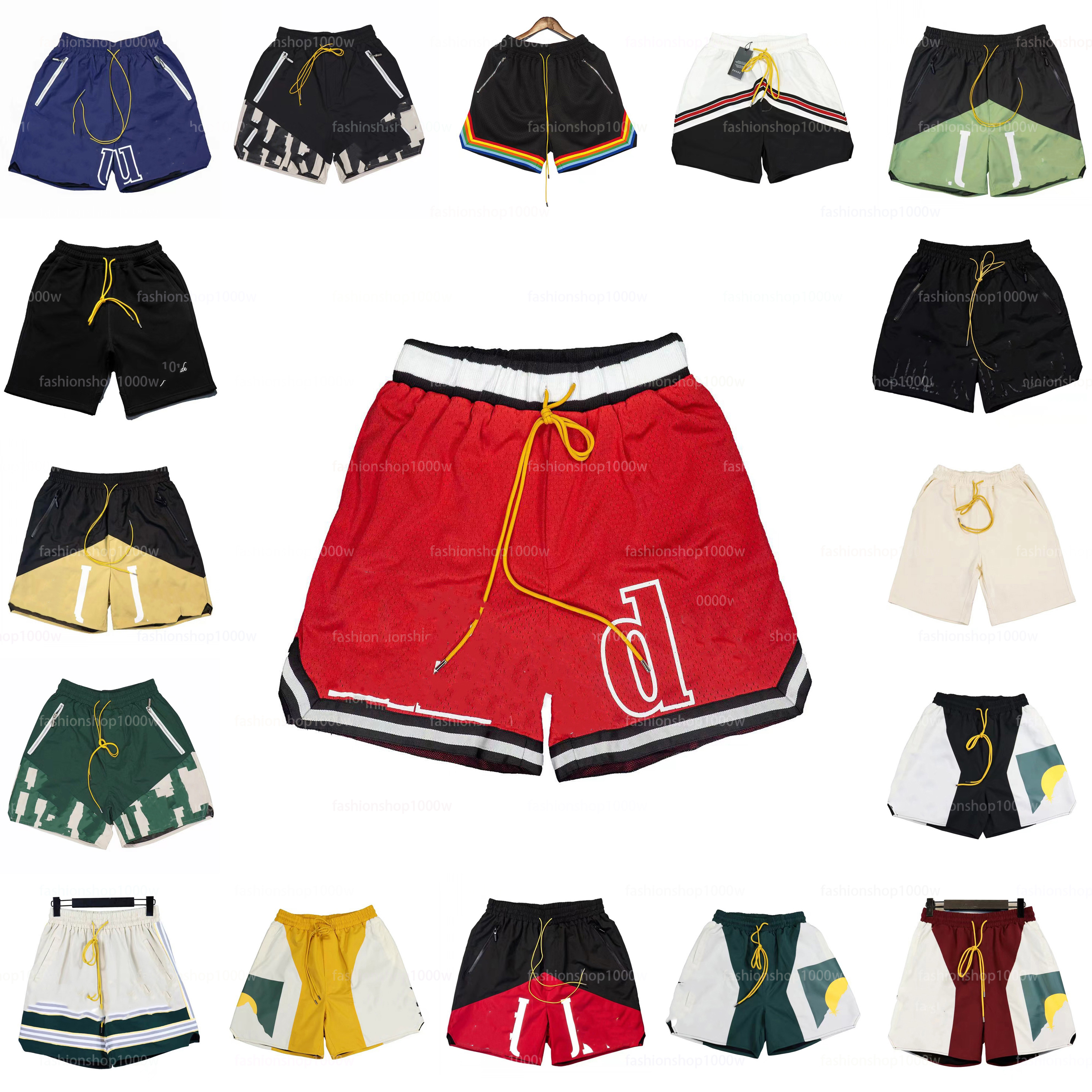 mens shorts designer shorts summer fashion beach pants men high quality street draw rope 3m letter reflective hip hop Shorts Designer t shirt US Size S-XL