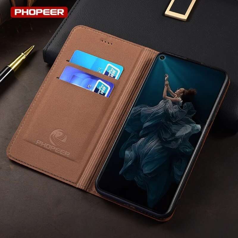 Genuine Leather Case For iPhone 16 E 15 14 13 12 11 Pro Max XS XR 8 7 Plus Mini Flip Magnetic Slot Wallet Cover Coque