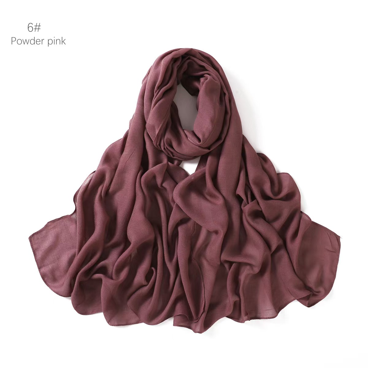 T761 thin cotton linen solid color long scarf air-conditioned room travel shawl monochrome scarf headscarf scarf female