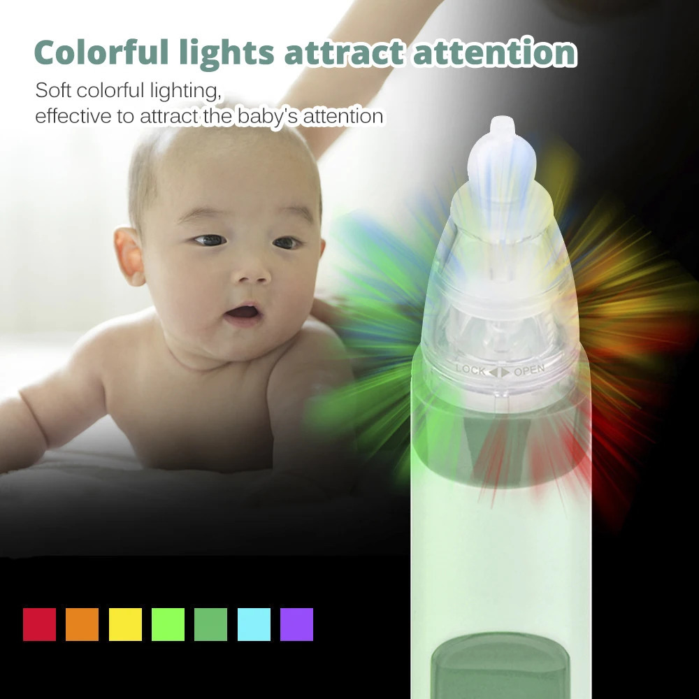 Baby Nasal Aspirator Adjustable suction Nose Cleaner born infantil Safety Sanitation Nasal dischenge patency tool 250513