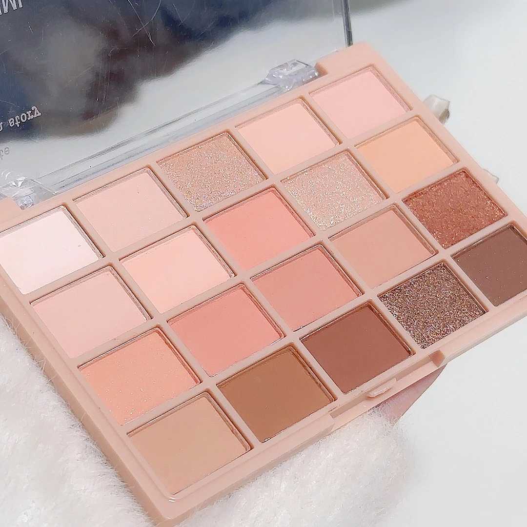 20 colors of emotional eyeshadow with matte finish daily brightening light makeup multifunctional eyeshadow paletteXJ250520