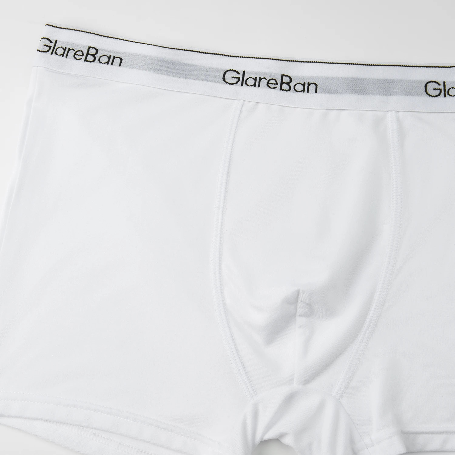 6pcs Pack White Men Panties Polyester Underwear Male Boxer And Underpants For Homme Set Shorts Box Slip 250520