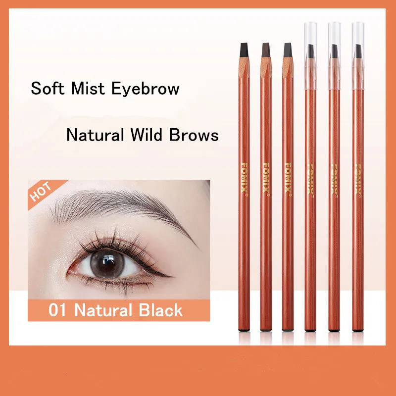 Matte Hard Eyebrow Pen Microblading Brows Definer Enhancers Easy To Apply Pencil Permanent Natural Waterproof Eyebrows Paint 250515