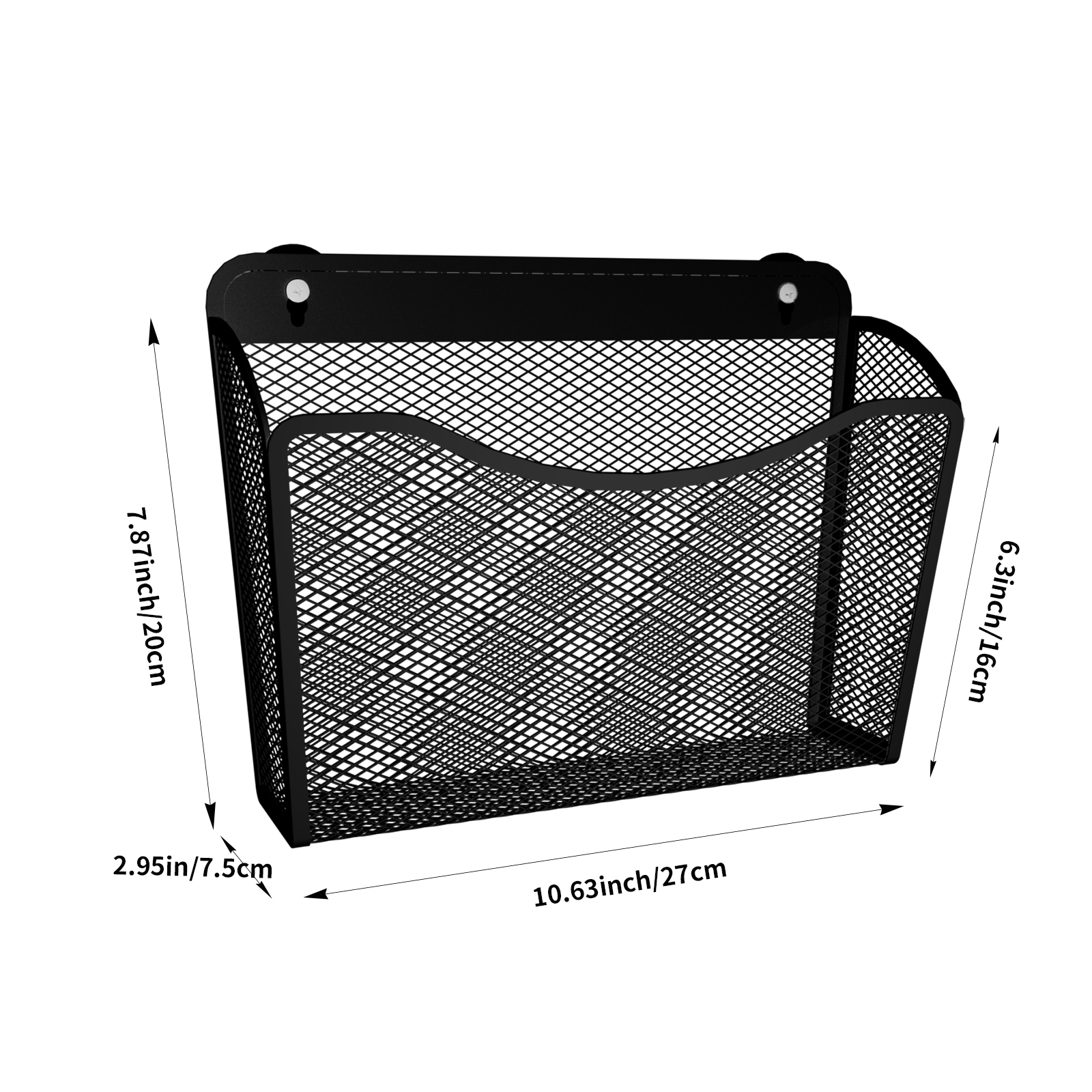 Durable Magnetic Storage Solution - Wall Mountable File System