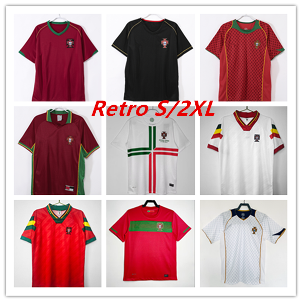 Retro Portugal 92/94 00 04 06 12 16 home and away jerseys, high-quality customized Ronaldo T-shirt