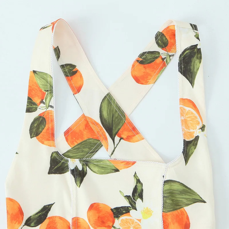 Willshela Women Fashion Printed Pleated Side Zipper Backless ALine Mini Dress Vintage Straps Square Collar Female Chic Dresses 250520