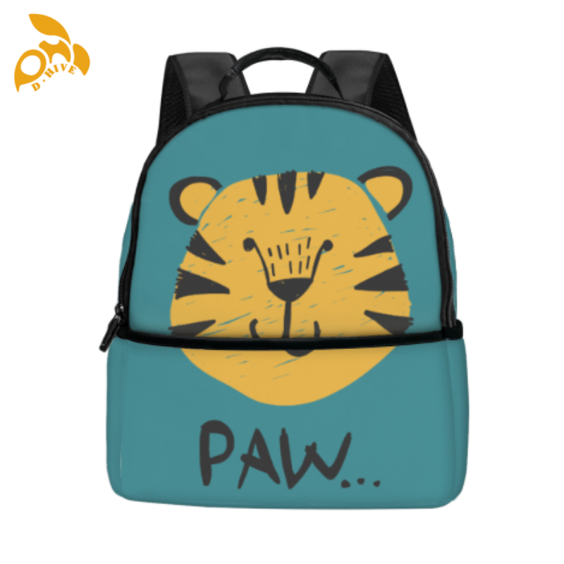Free shipping designer custom-made lightweight, high-quality, simple and fashionable small schoolbag in beige, white and black for students.