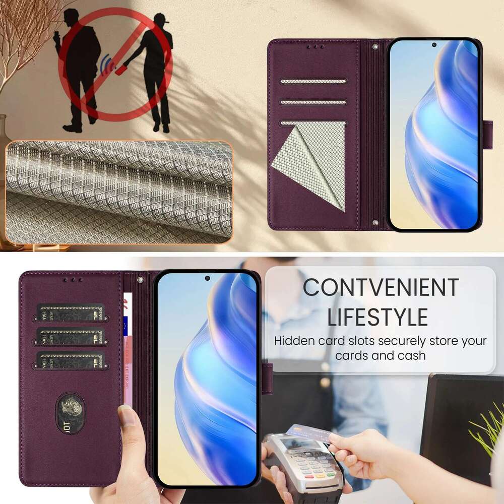 3D Leather Phone Wallet Case Book For Xiaomi Poco X3 NFC X4 X5 X6 X7 F3 F5 F6 F7 M4 M5 M6 M7 Pro 5G C75 C65 C61 Card Flip Cover