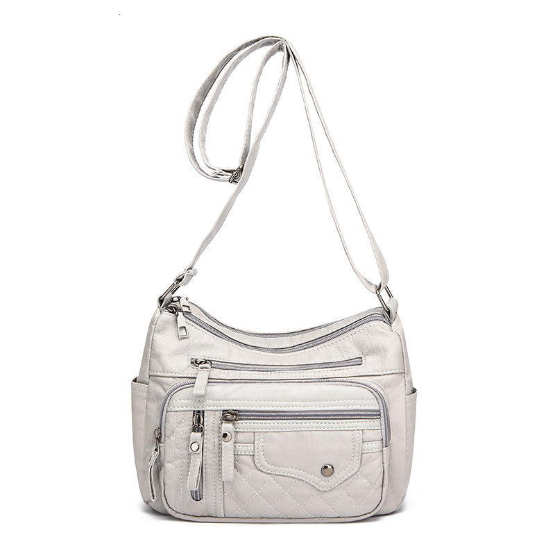 Top brand high-quality new fashion trend four season soft leather pocket premium multi-layer shoulder crossbody bag free designer bag