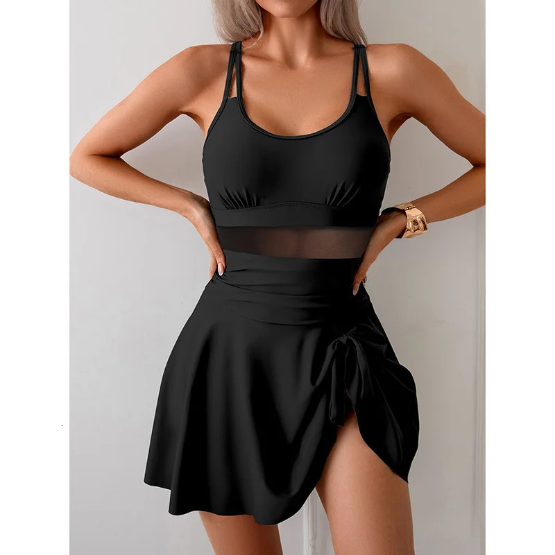Cover-Ups Bikinis Set Sexy Women Swimsuits Swimwear Female White Bikini Set Bathing Suit Swimming Suits Dress 250516