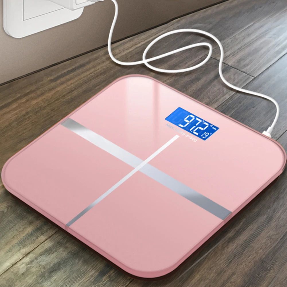Digital Body Scale Battery-powered Electronic Weight Scale Precision Tool for Home Office Supplies Room Temperature Measurement 250513