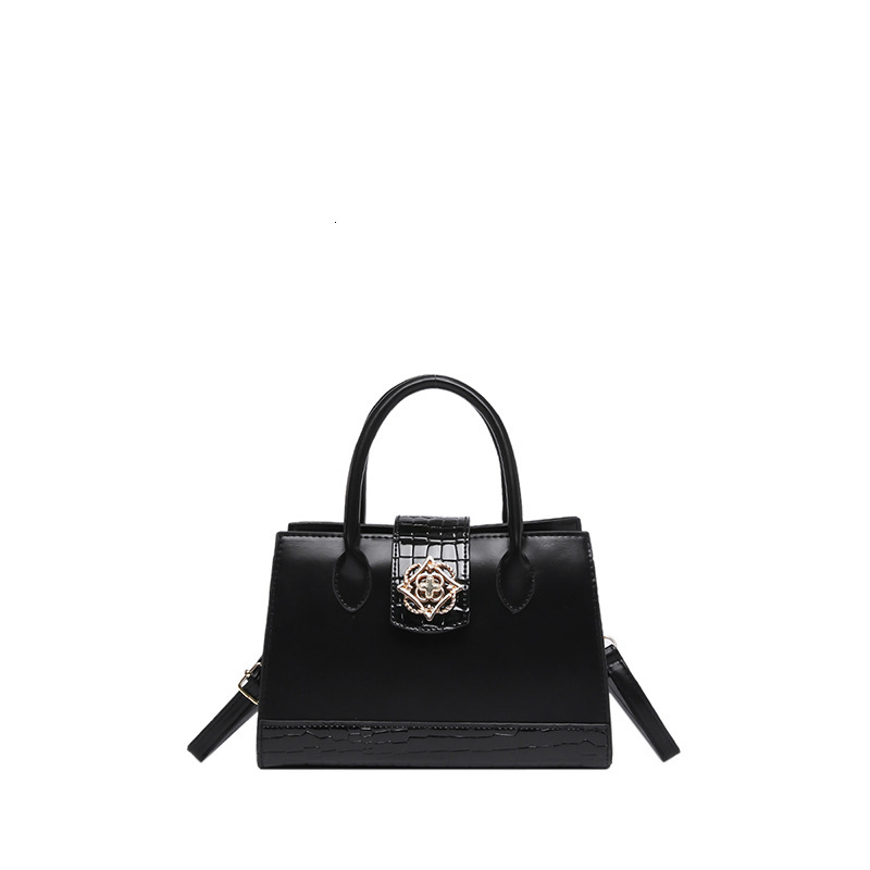 Free Delivery Designer Bag Small Niche High End Tote 2025 Winter New Fashion Large Capacity Crocodile Pattern Versatile Commuting Crossbody Luxury Bag