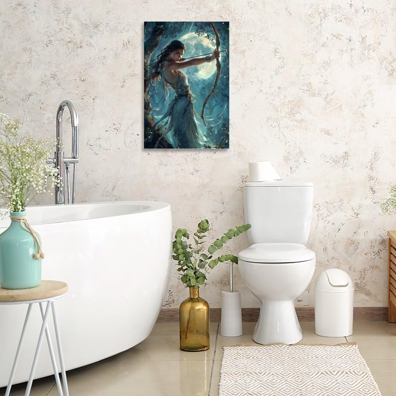 Artemis Canvas Poster Wall Art Decor Print Picture Paintings for Living Room Gift ForBedroom Decoration 08x12inch(20x30cm)