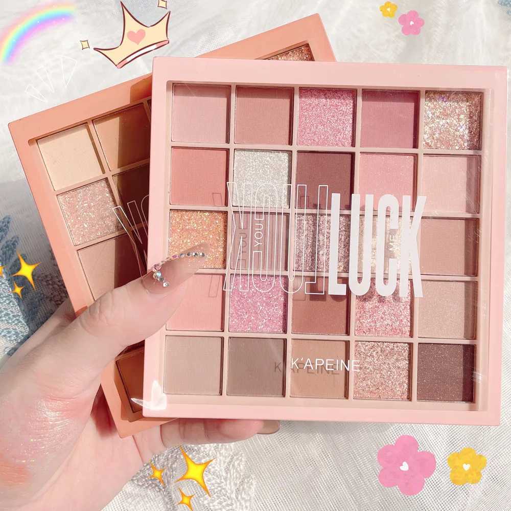 Cool Low Saturation Pure Wind 25 Color Eyeshadow Plate Pearl Matte Color Ins Affordable Makeup High Color Rendering Eyeshadow W250520