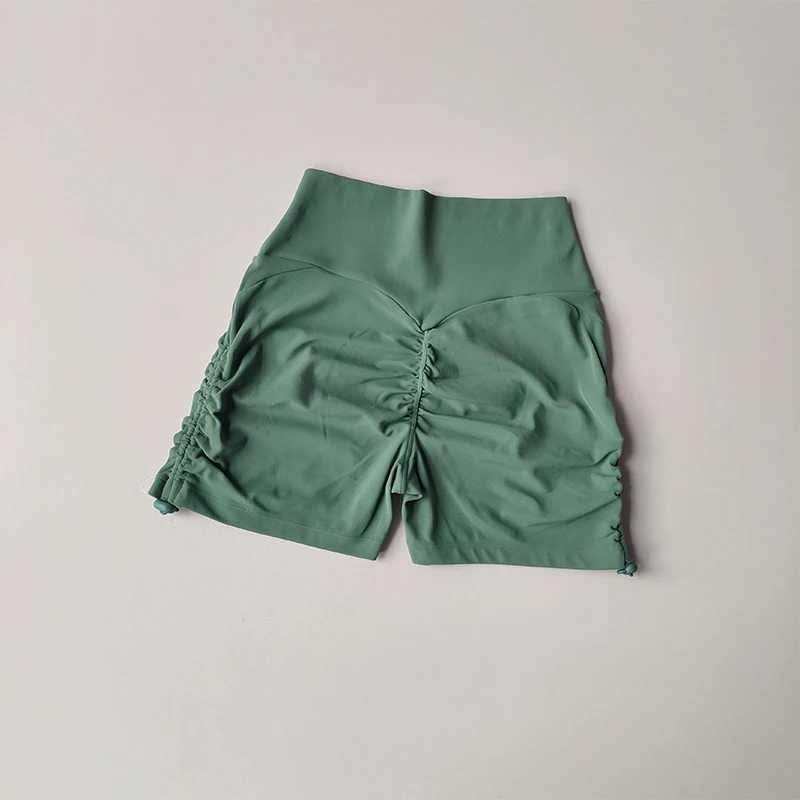 Hip Lifting Fitness Shorts for Women with Raised Hips High Waist Abdominal Contraction Outdoor Running Three Point Yoga Hot PantXJ250520
