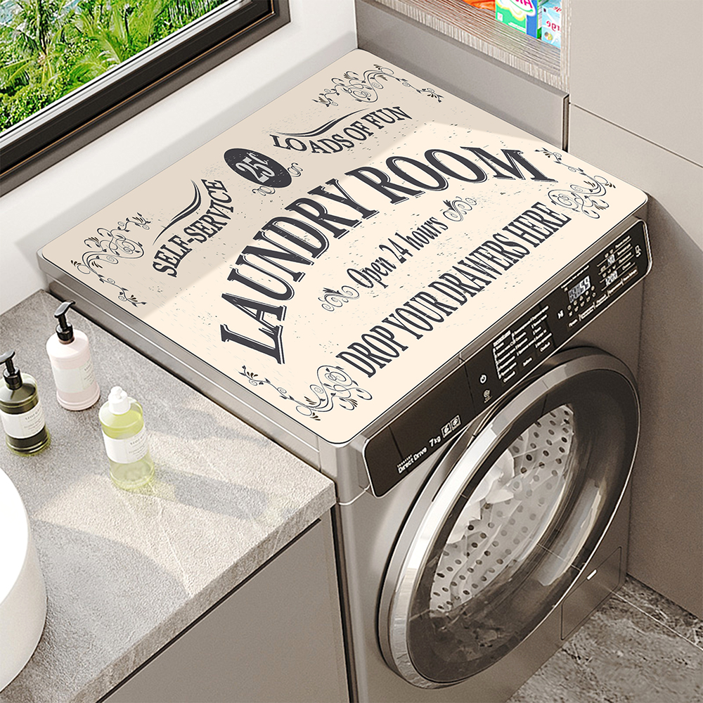 Soft Multi-Purpose Absorbent Pad - Fast Drying Protection For Laundry & Kitchen