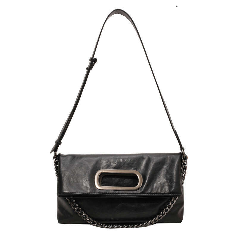 High Beauty 2024 New Fashionable Handbag Maillard Commuter Shoulder Large Capacity Crossbody Bag for Women