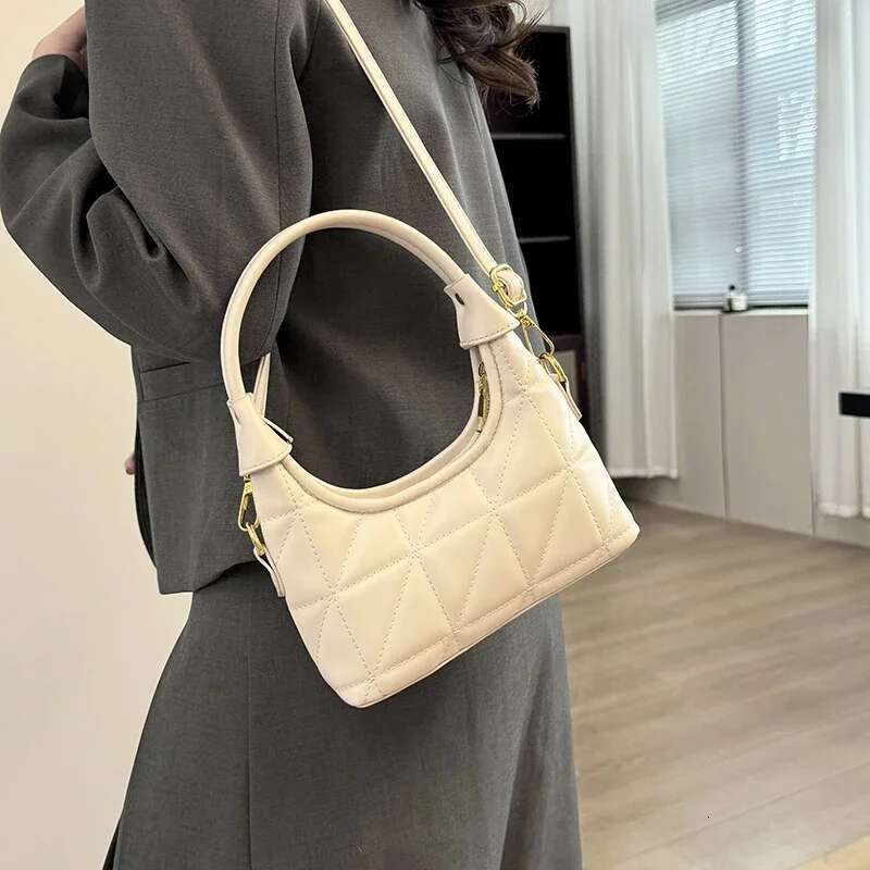 Chic Parisian Designer Crossbody Bag Premium Calf Leather Vintage Minimalist Satchel With Antique Gold Hardware