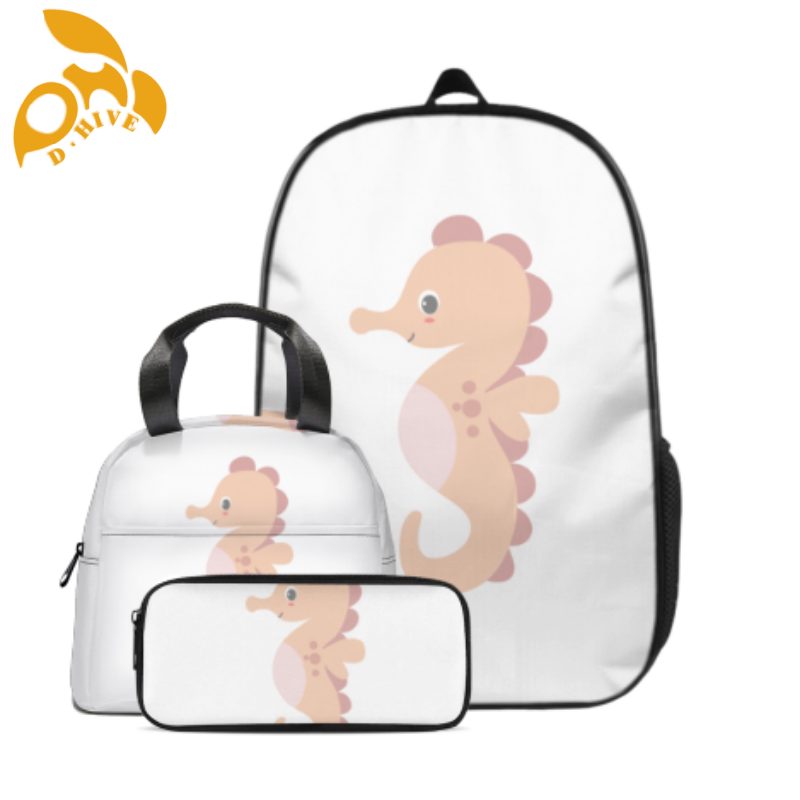 free shipping designer Top custom-made round beige, white black half-length lightweight High Quality schoolbag